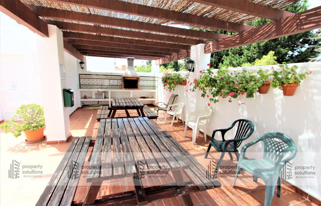 Апартаменты Pueblo Del Parque 3 - Terraza Soleada Con Jardin - Piscina Y Playa - Urbanizacion Tranquila Бенальмадена Экстерьер фото